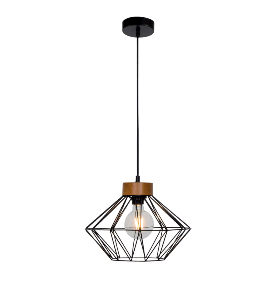 Suspensie de interior Vega - Art. 4254100, Viokef, Negru/Maro