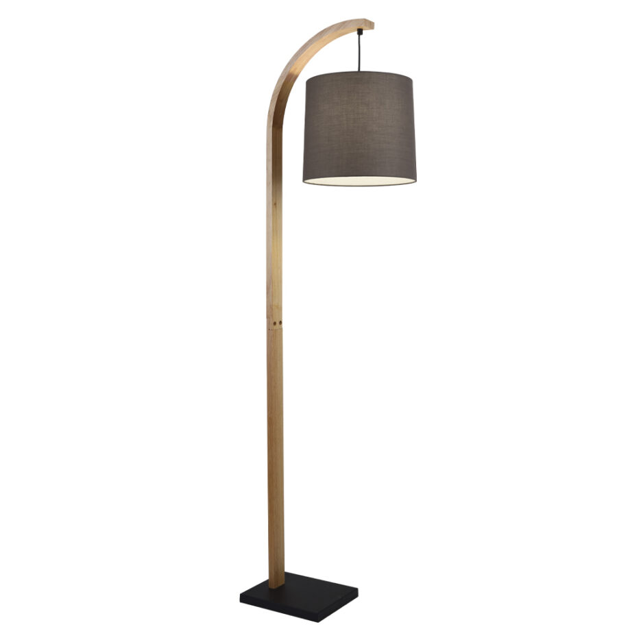 Lampadar de interior Hana - Art. 4305600, Viokef, Bej/Maro