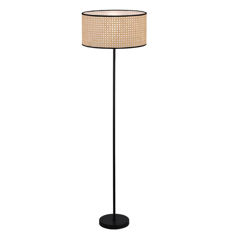 Lampadar de interior Gheisa - Art. 4285700, Viokef, Bej/Negru