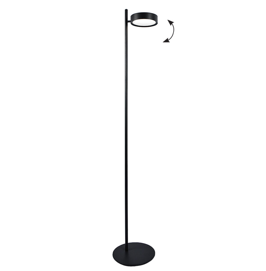 Lampadar de interior Only - Art. 4308100, Viokef, Negru