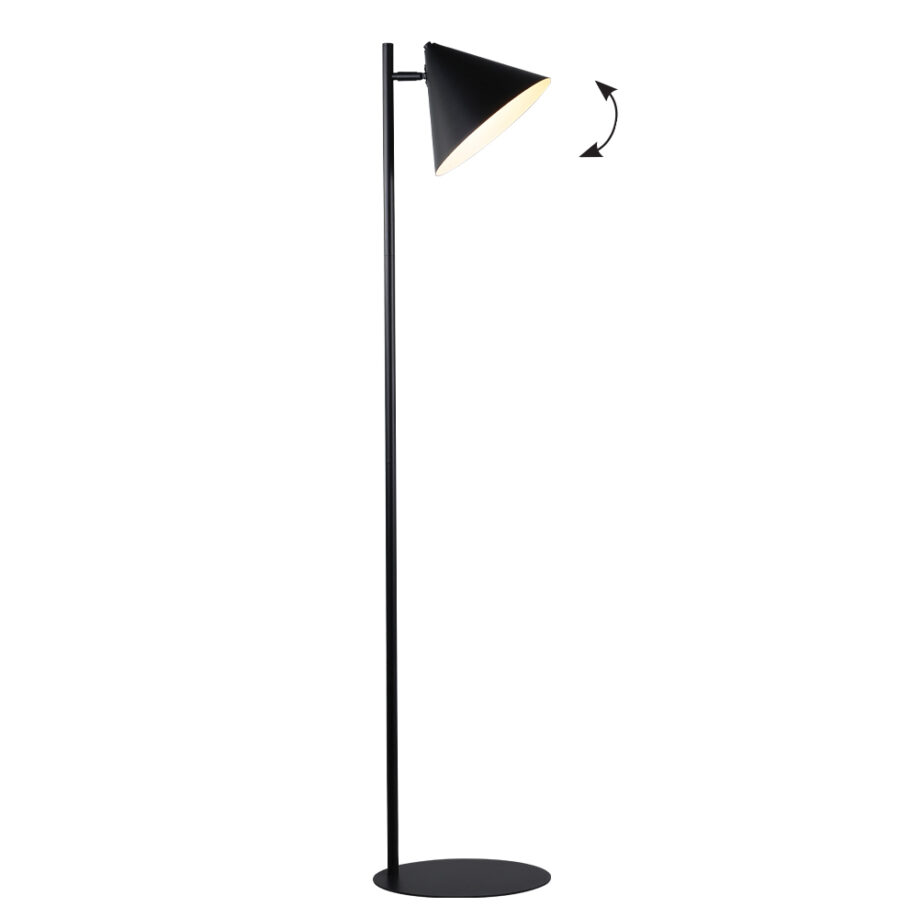 Lampadar de interior Senik - Art. 4305200, Viokef, Negru