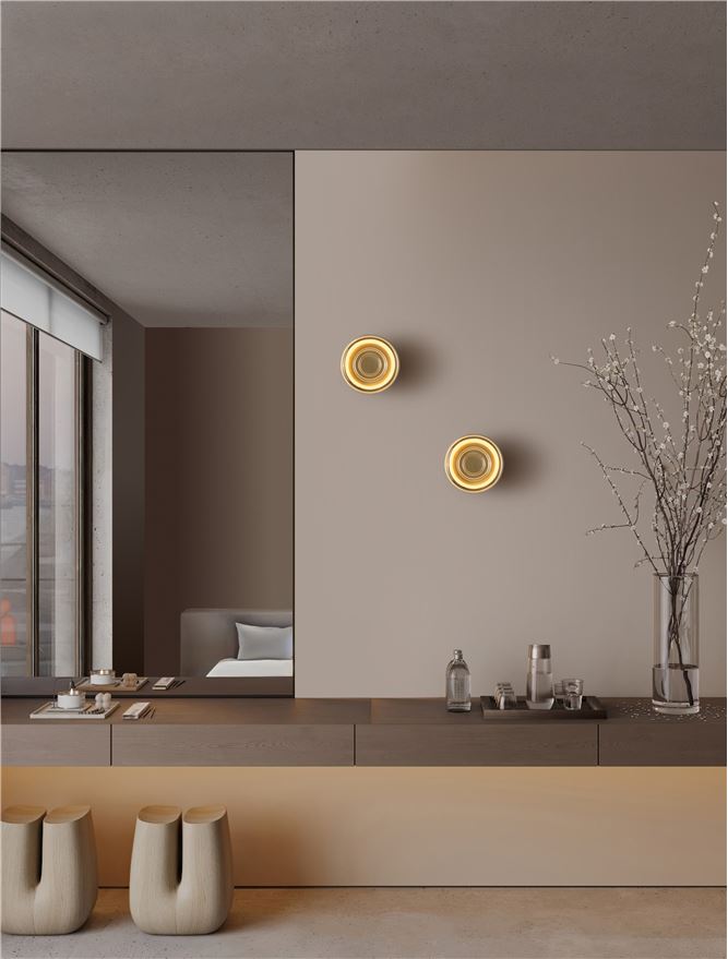 Aplică de interior Doris - Art. 9540281, Nova Luce, Auriu