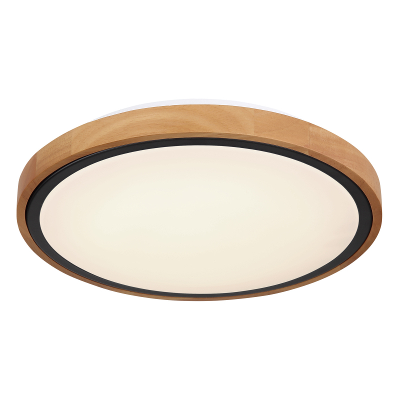 Plafonieră de interior BRUNO - Art. 41764-12, Globo, Negru/Maro