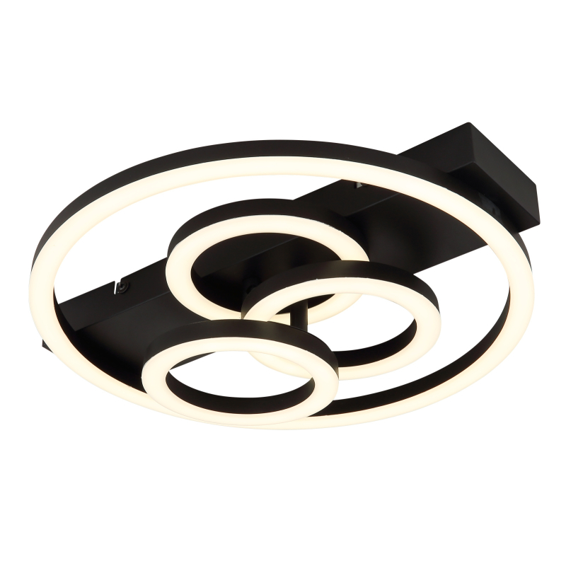 Plafonieră de interior DARRYL I - Art. 48040-40, Globo, Negru