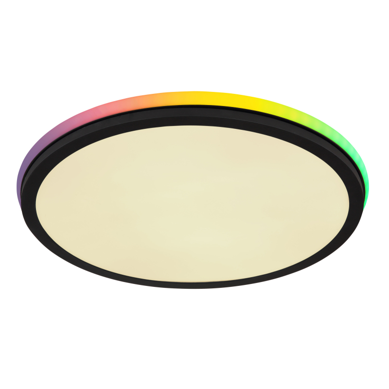 Plafonieră de interior JAXXI - Art. 41391-40R, Globo, Alb/Negru