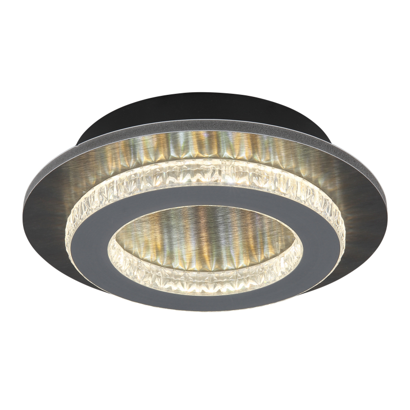 Plafonieră de interior JAYDEN - Art. 48042-12A, Globo, Negru