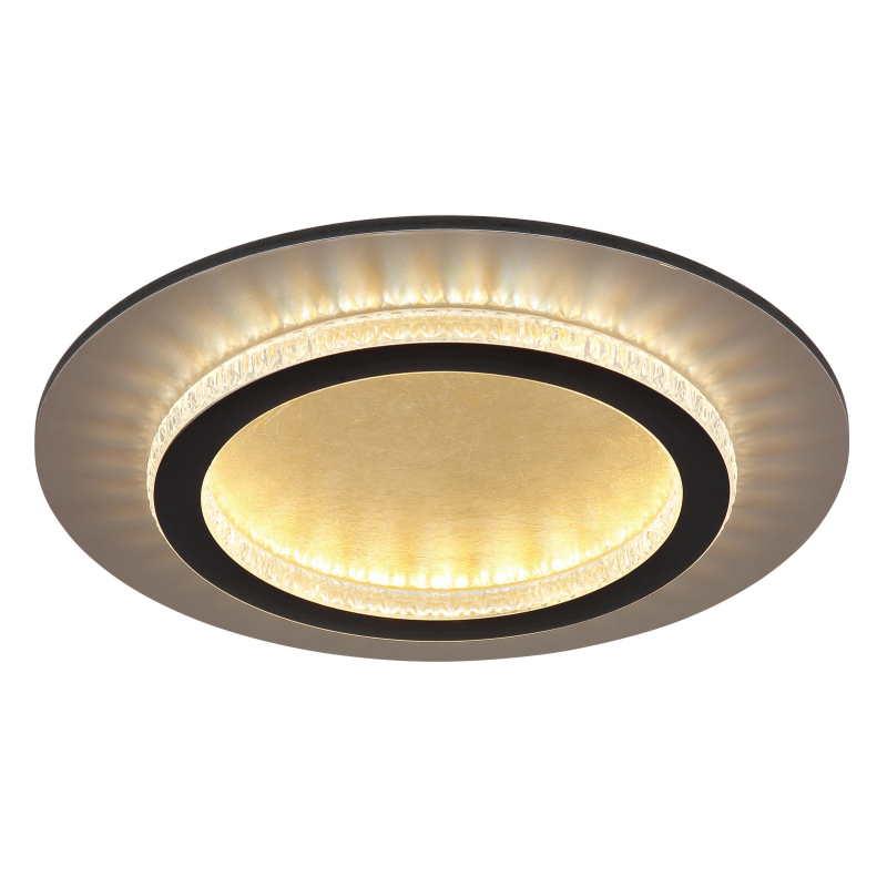 Plafonieră de interior JAYDEN - Art. 48042-24G, Globo, Negru/Auriu