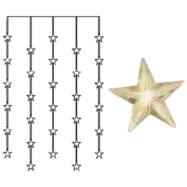 Instalație STAR CURTAIN LED - Art. 2006-74, Eglo, Transparent