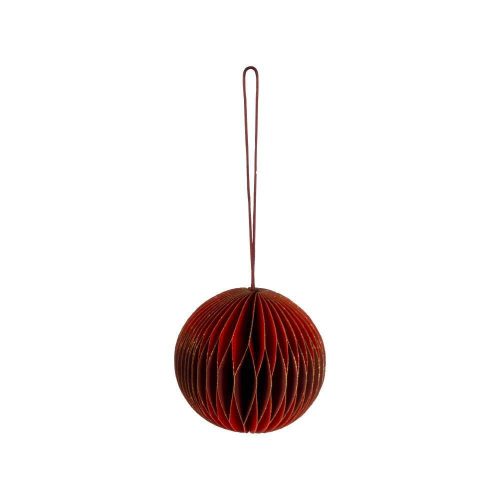 Glob Crăciun MATANAO Ø80mm - Art. 427207, Eglo, Roșu/Auriu