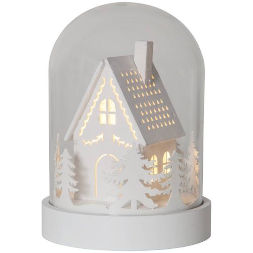 Decorațiune KUPOL LED - Art. 410047, Eglo, Alb/Transparent
