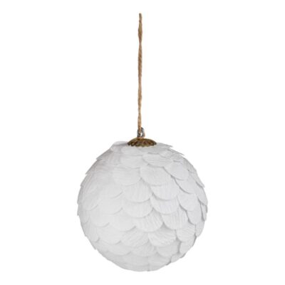 Glob Crăciun MANEHOKO Ø100mm - Art. 427747, Eglo, Alb