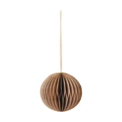 Glob Crăciun MATANAO Ø80mm - Art. 427753, Eglo, Bej/Sclipici
