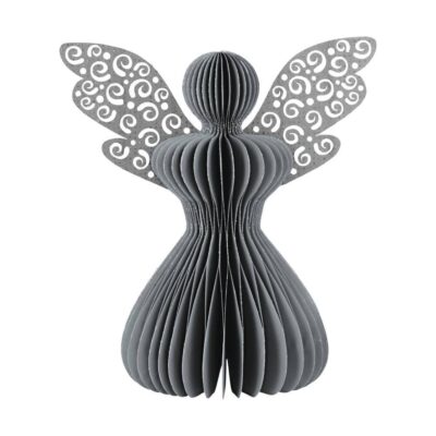 Glob Crăciun MATANAO Ø180mm - Art. 427786, Eglo, Gri/Sclipici