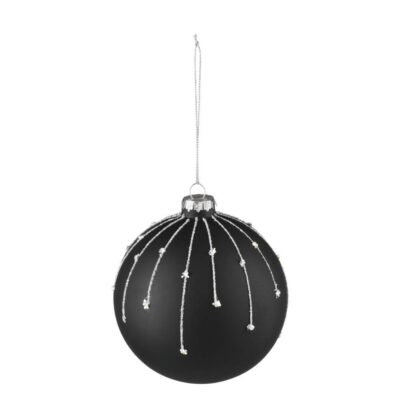Glob Crăciun FANORE Ø100mm - Art. 429573, Eglo, Negru