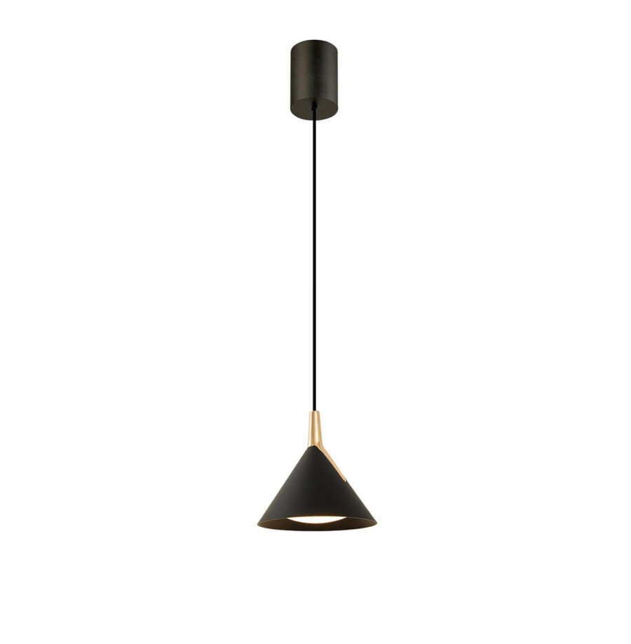Pendul de interior Jolly - Art. 4274000, Viokef, Negru/Auriu