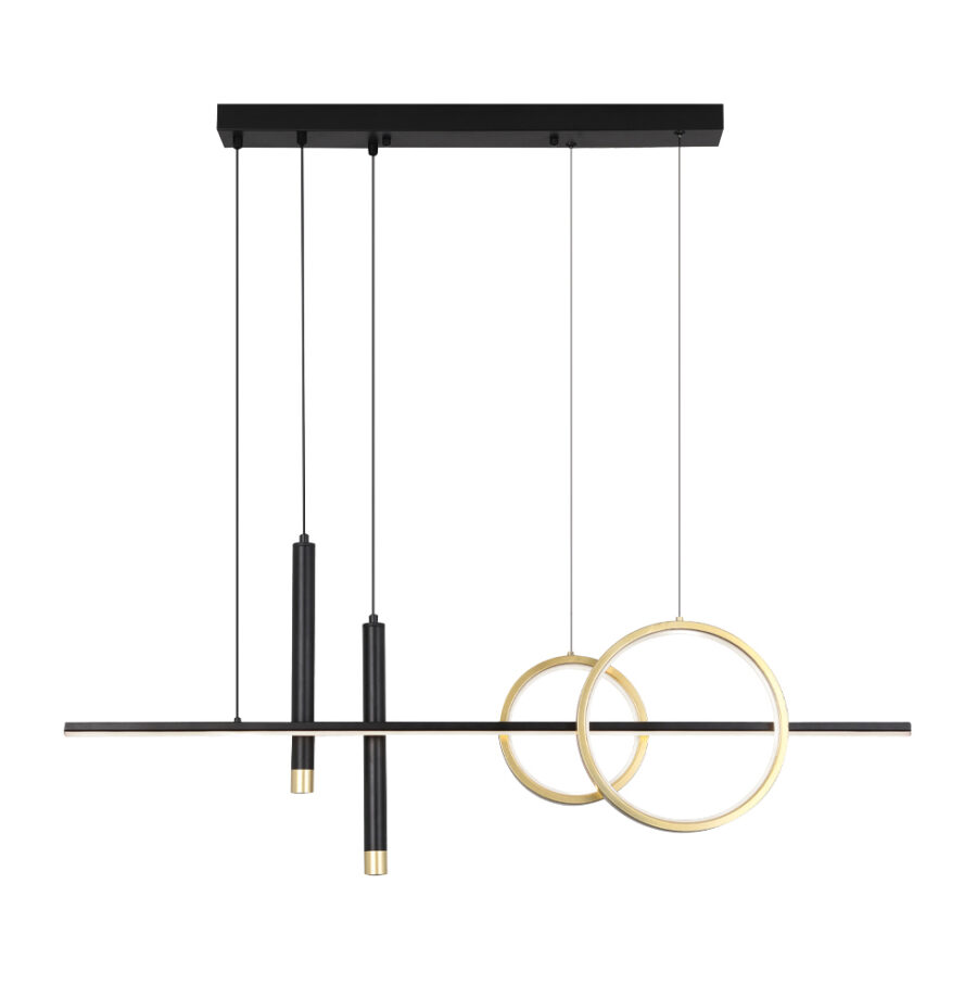 Suspensie de interior Combo - Art. 4270600, Viokef, Auriu/Negru