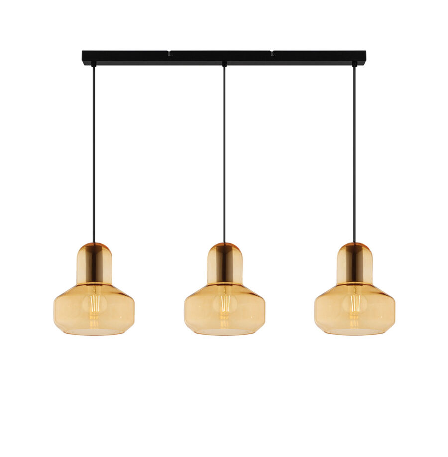 Suspensie de interior Mandy - Art. 4295900, Viokef, Chihlimbar/Negru