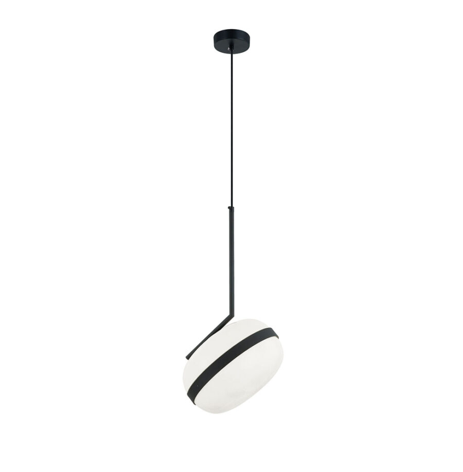 Pendul de interior Palma - Art. 4245300, Viokef, Alb/Negru