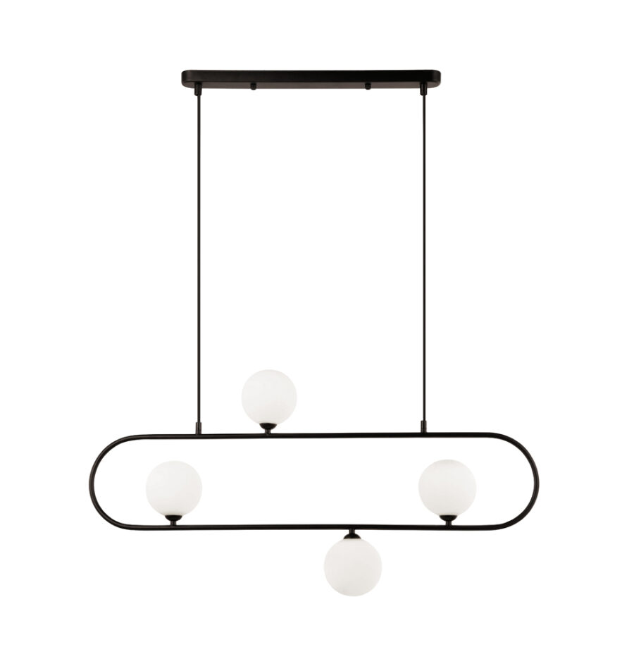 Suspensie de interior Fancy - Art. 4229800, Viokef, Alb/Negru