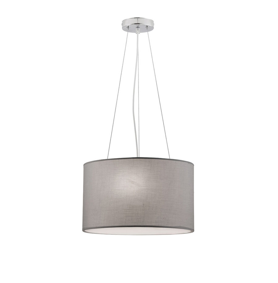 Suspensie de interior Bristol - Art. 4114400, Viokef, Gri/Crom