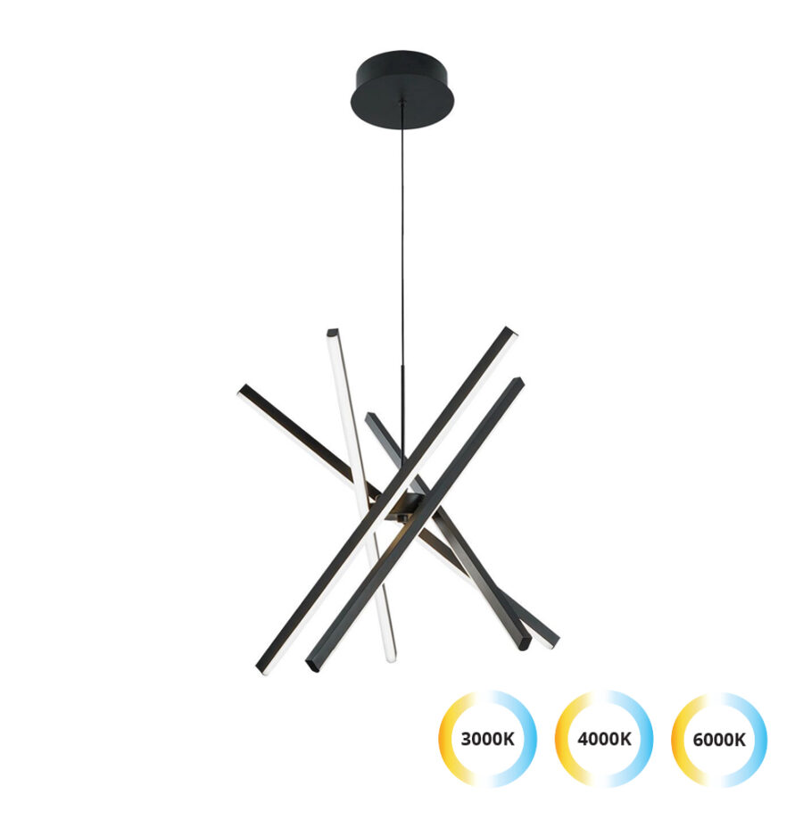 Suspensie de interior Ray - Art. 4301300, Viokef, Negru
