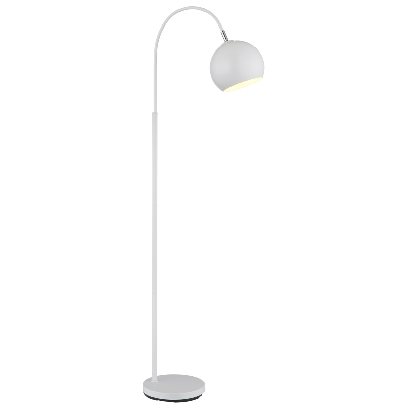 Lampadar de interior BENNO - Art. 24779W, Globo, Alb