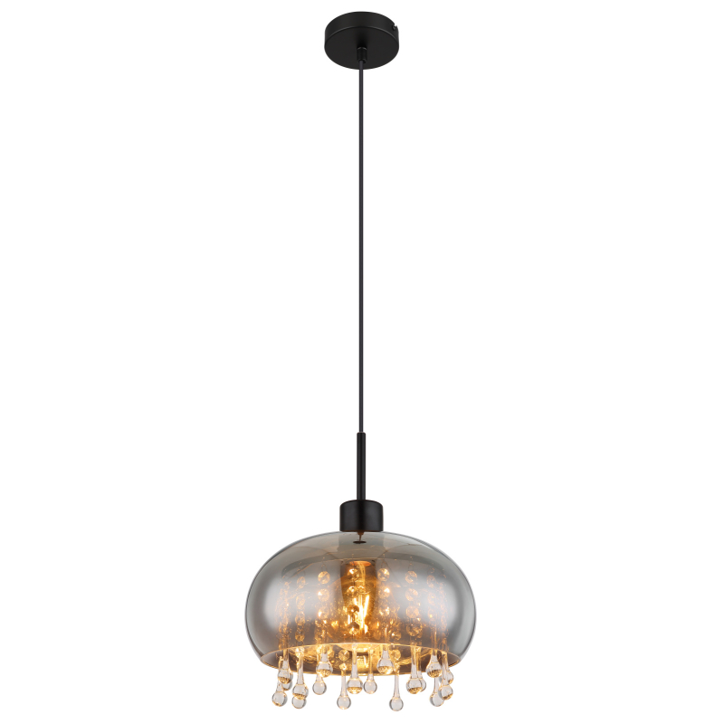 Suspensie de interior CORRY - Art. 15839H1, Globo, Fumuriu/Negru