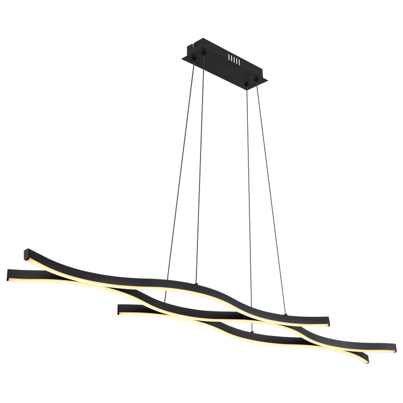 Suspensie de interior GERONIMO - Art. 67206H, Globo, Alb/Negru