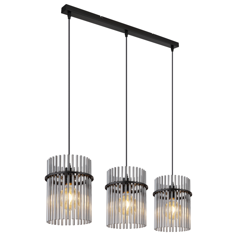 Suspensie de interior GORLEY - Art. 15698-3H, Globo, Negru