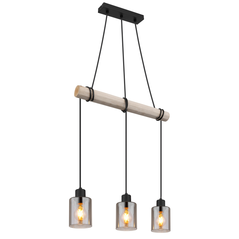 Suspensie de interior HADERA - Art. 15465-3H, Globo, Negru