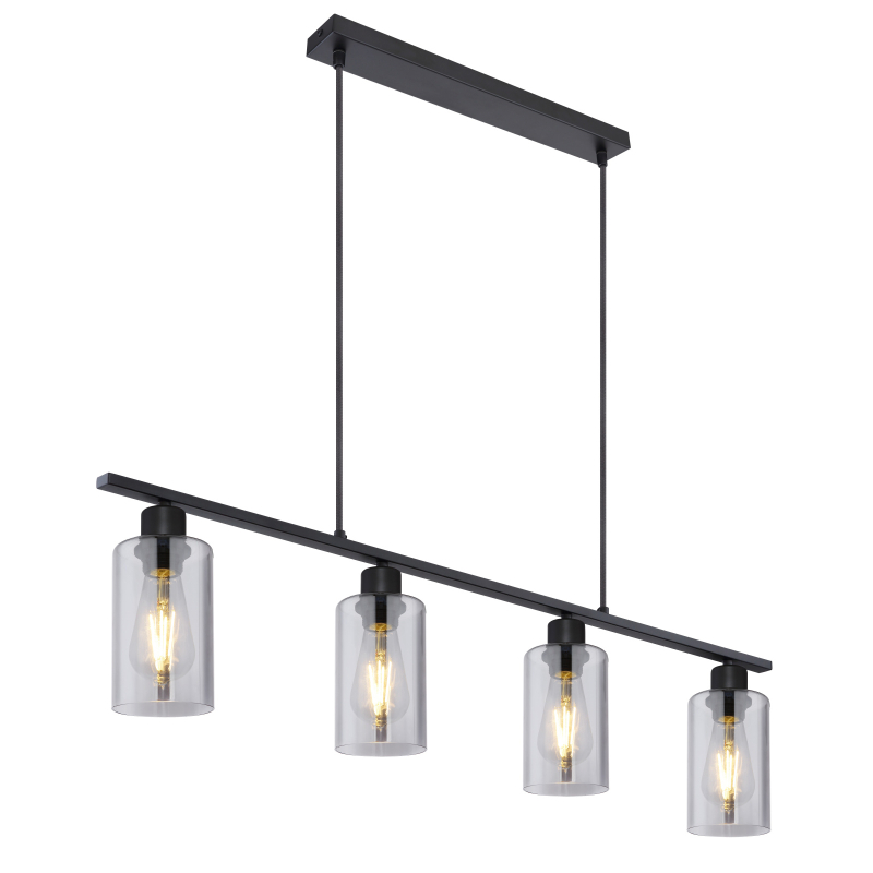 Suspensie de interior HADERA - Art. 15465-4H, Globo, Negru