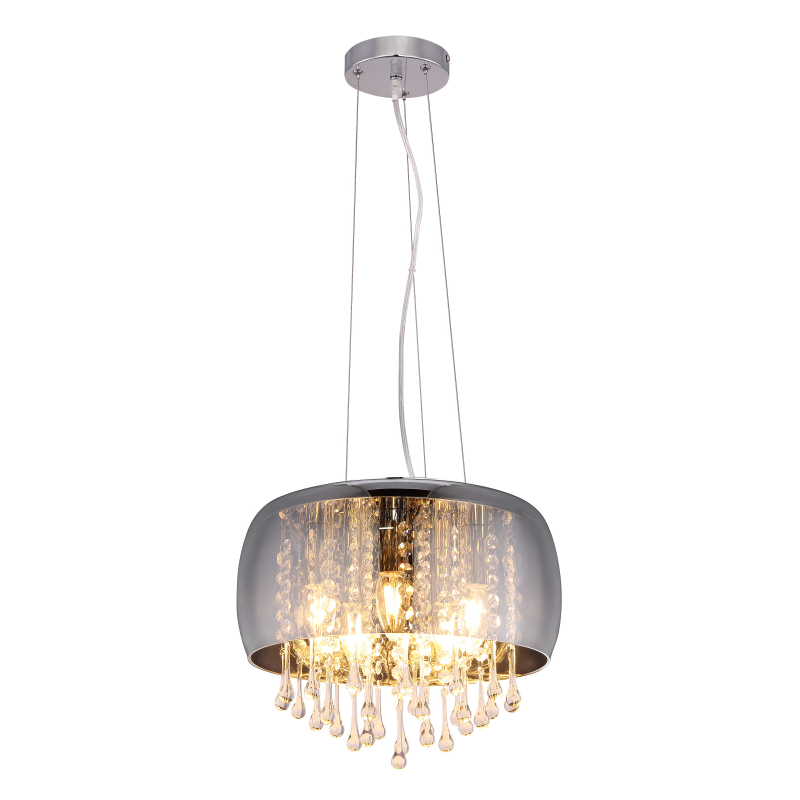 Suspensie de interior KALLA - Art. 15809H, Globo, Fumuriu/Negru