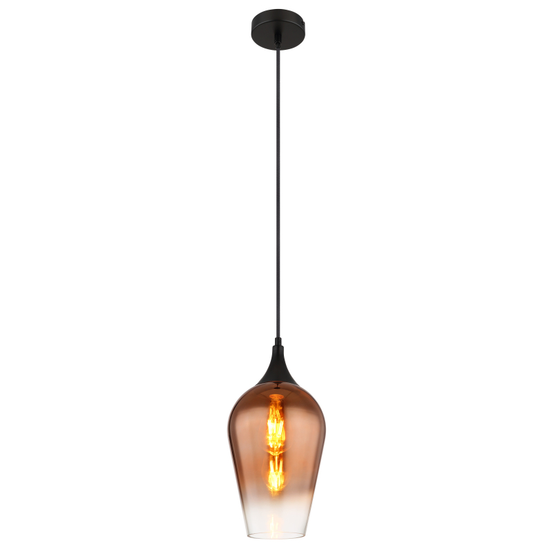 Suspensie de interior LAVUS - Art. 15552H1, Globo, Cupru/Negru