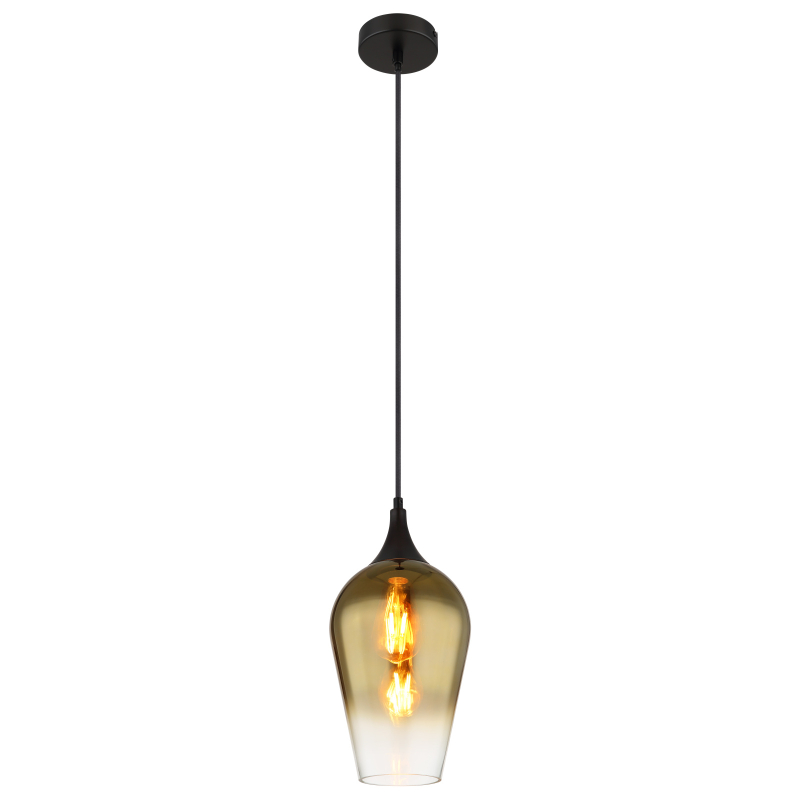 Suspensie de interior LAVUS - Art. 15552H2, Globo, Auriu/Negru