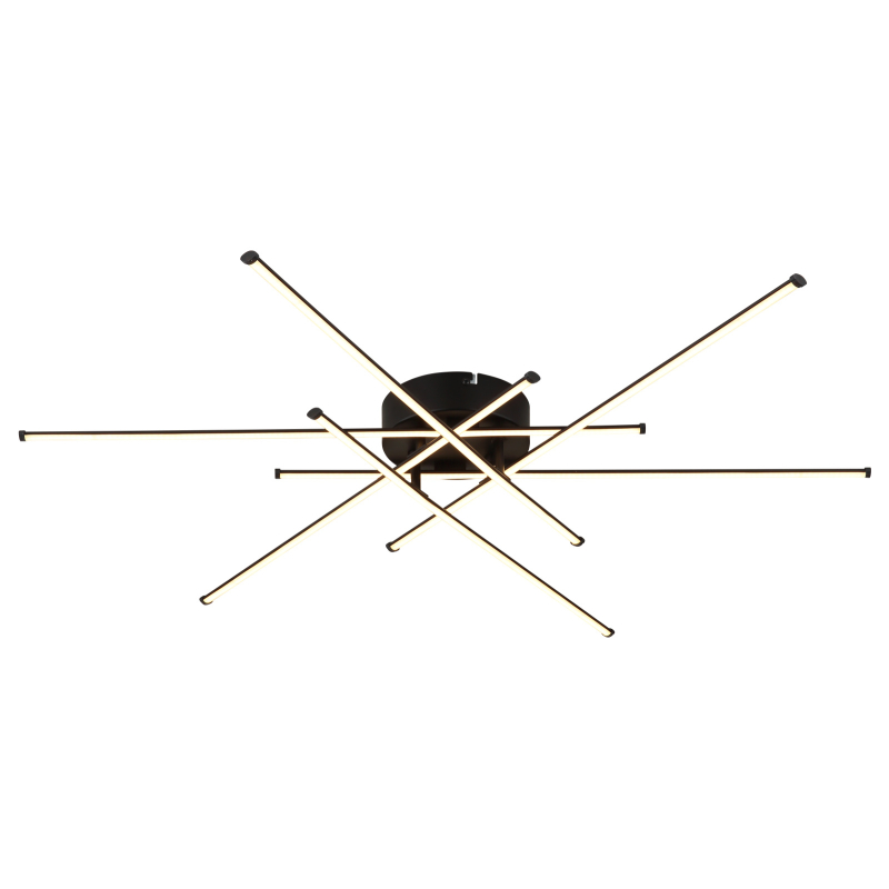 Plafonieră de interior LAWSON - Art. 67380-40, Globo, Negru