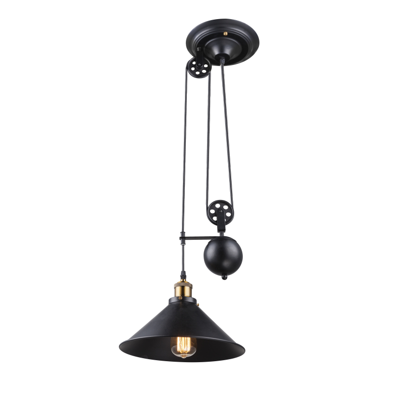 Suspensie de interior LENIUS - Art. 15053, Globo, Negru