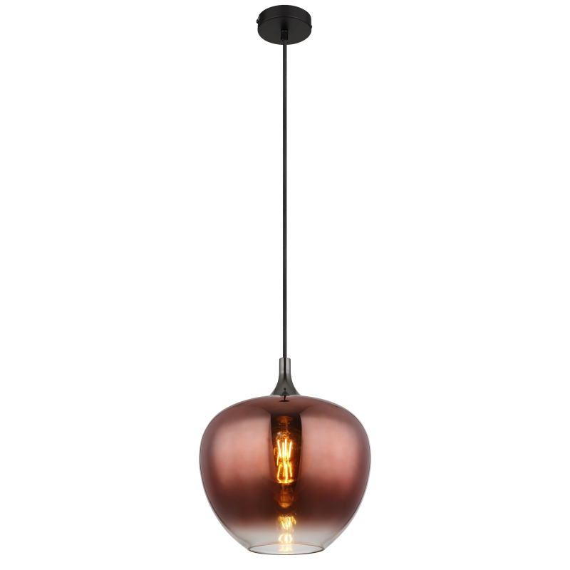 Suspensie de interior MAXY - Art. 15548H1G, Globo, Cupru/Negru