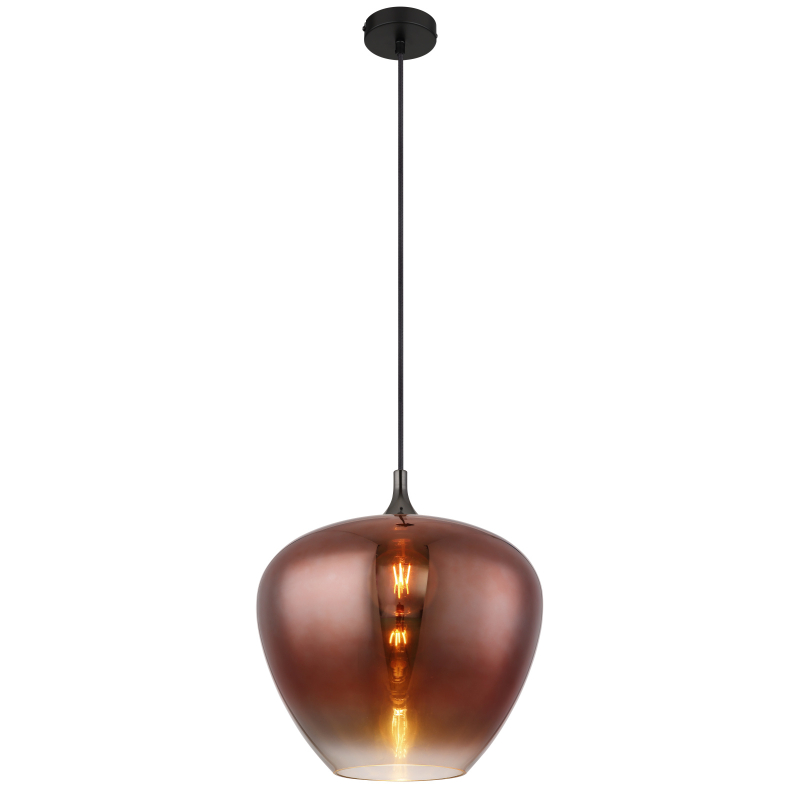 Suspensie de interior MAXY - Art. 15548H2G, Globo, Cupru/Negru