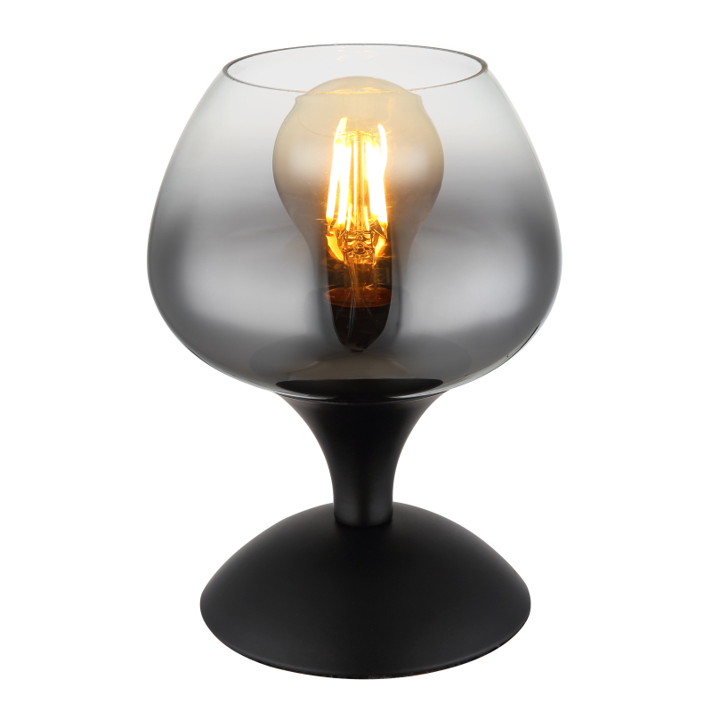 Veioză de interior MAXY - Art. 15548T2, Globo, Negru