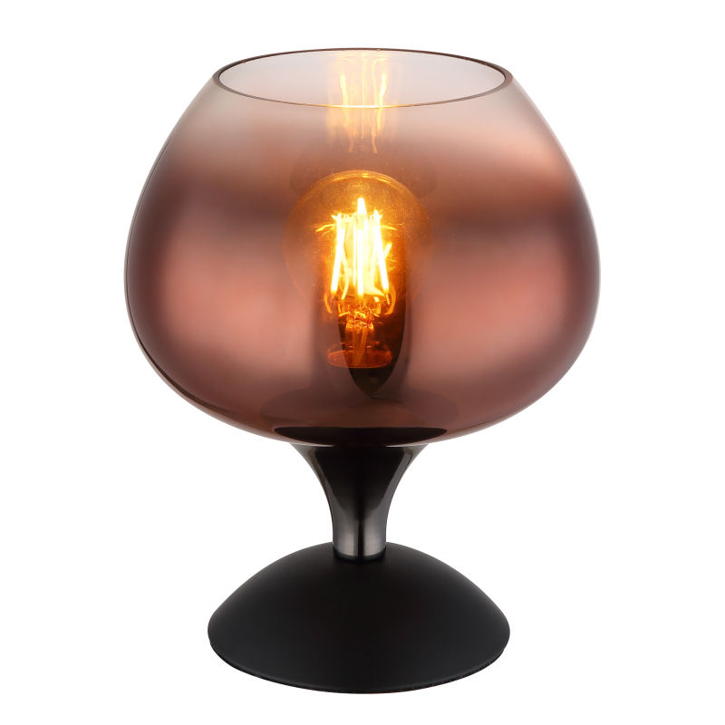 Veioză de interior MAXY - Art. 15548T2G, Globo, Negru