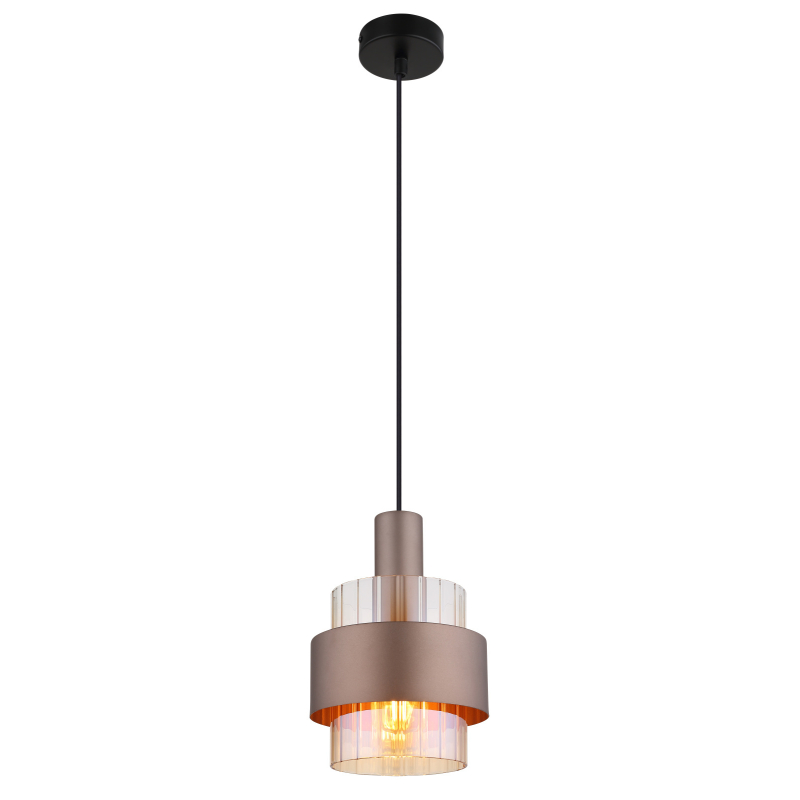 Suspensie de interior MILLEY - Art. 15560HA, Globo, Negru/Bronz