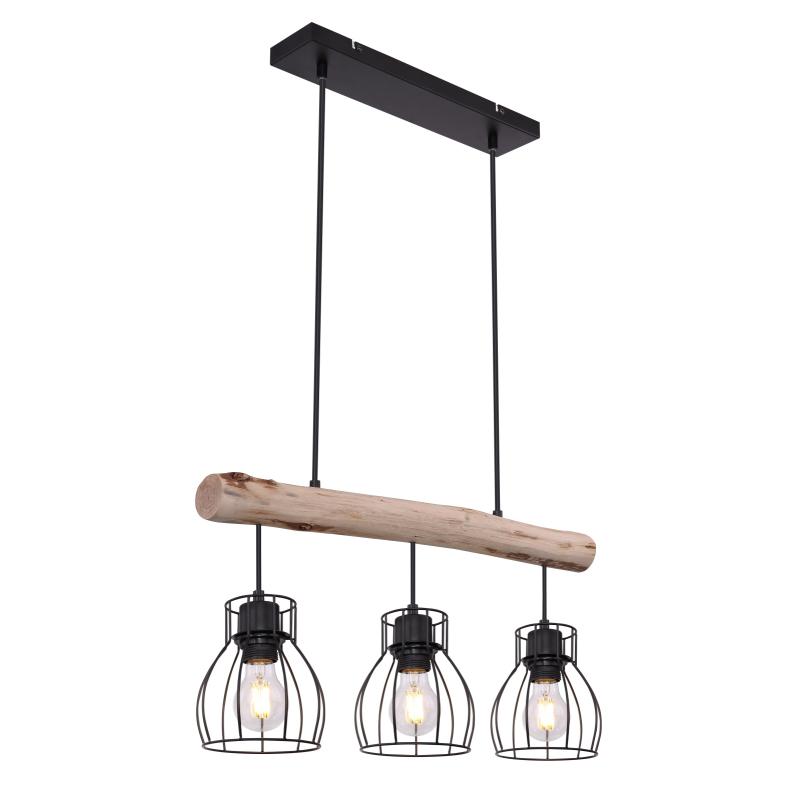 Suspensie de interior MINA - Art. 15326-3N, Globo, Negru