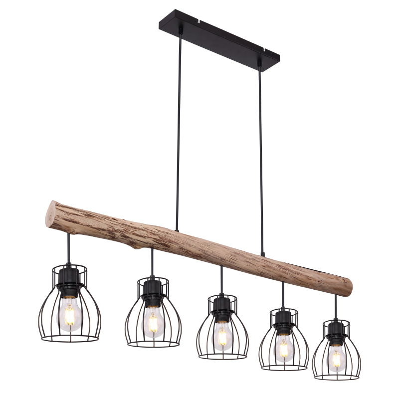 Suspensie de interior MINA - Art. 15326-5N, Globo, Negru