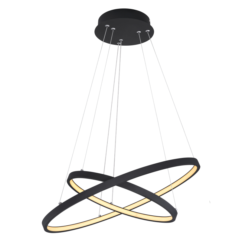 Suspensie de interior RALPH - Art. 67192-42B, Globo, Alb/Negru