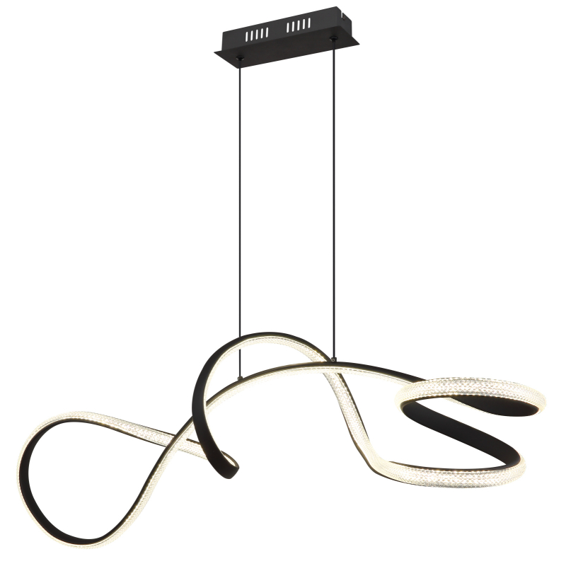 Suspensie de interior SWIRL - Art. 67341S, Globo, Negru