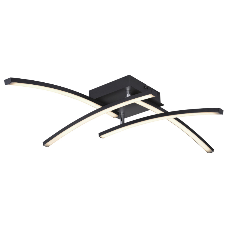 Plafonieră de interior TANSY I - Art. 67129-24, Globo, Negru