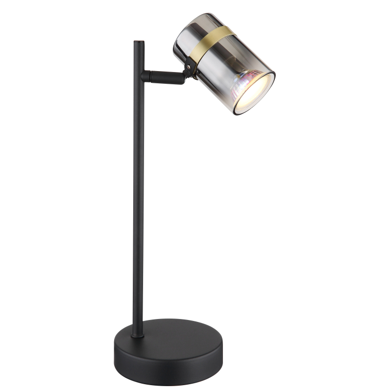 Veioză de interior TRABBY - Art. 57916T, Globo, Negru