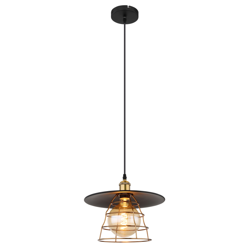 Suspensie de interior VIEJO - Art. 15086BH1, Globo, Negru