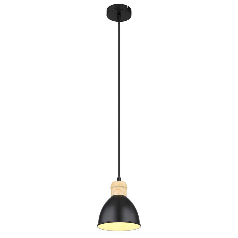 Suspensie de interior WIHO - Art. 54018HS, Globo, Alb/Negru