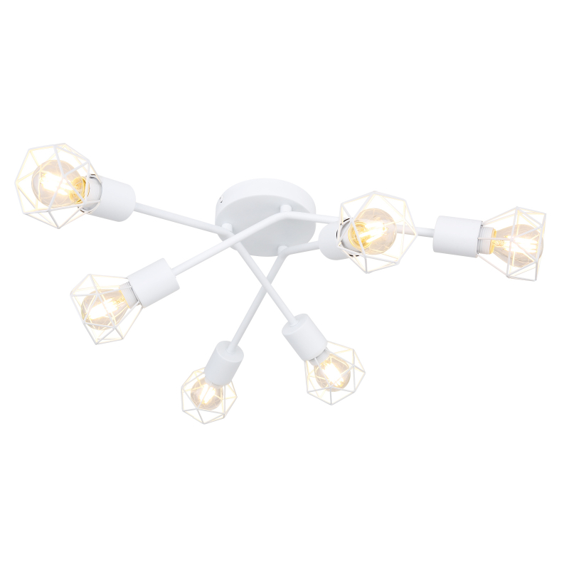 Plafonieră de interior XARA I - Art. 54802W-6, Globo, Alb